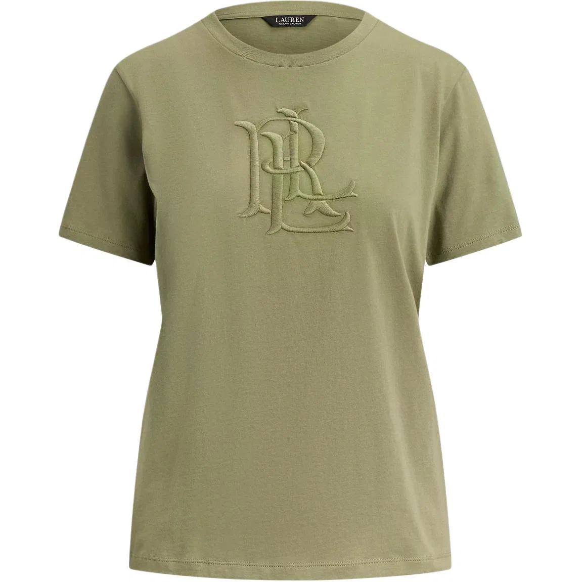 Женская футболка с круглым вырезом Polo Ralph Lauren, 310 Light Green — фото 3