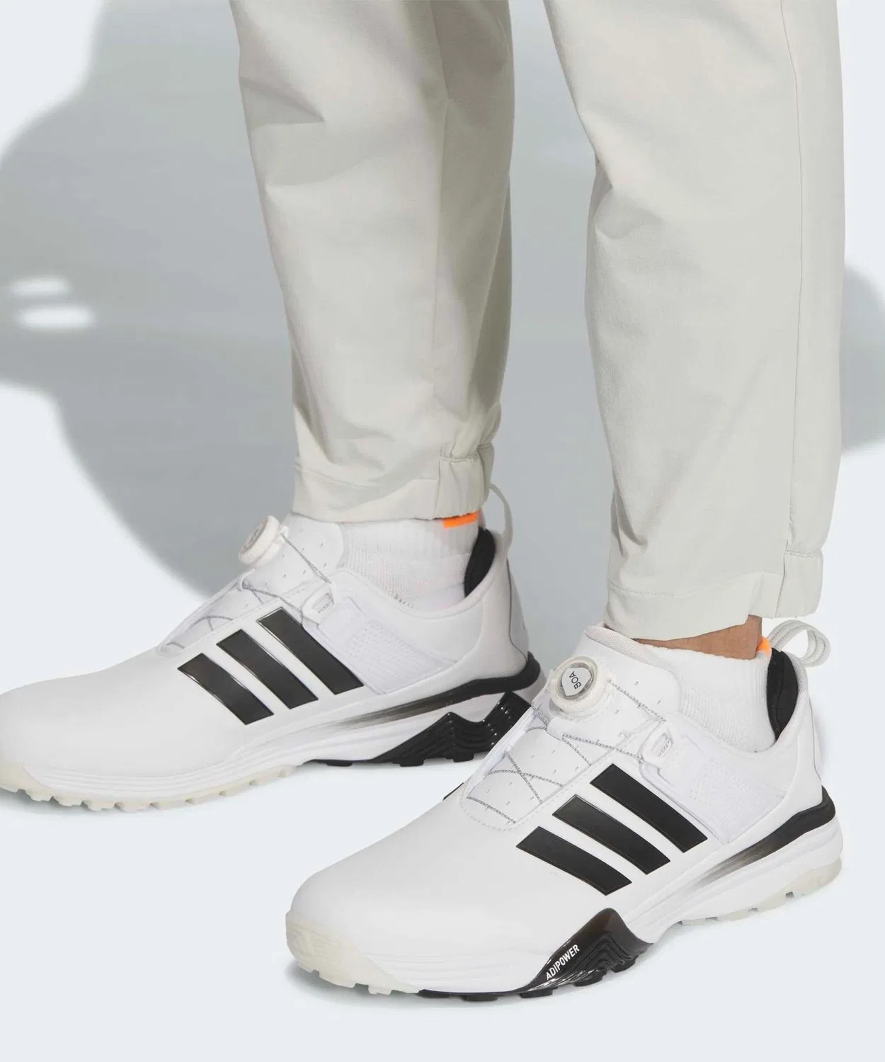 Мужские спортивные штаны-джоггеры с двойным переплетением Jogger 0/10 Adidas, Серый — фото 4