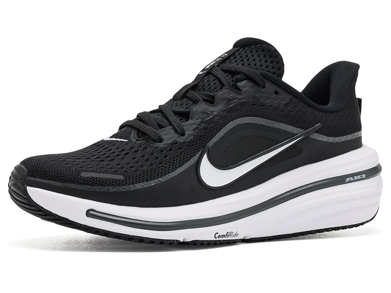 Кроссовки Winflo 12 (для маленьких и больших детей) Nike Kids, Black/White/Dark Smoke Grey/Black — фото 2