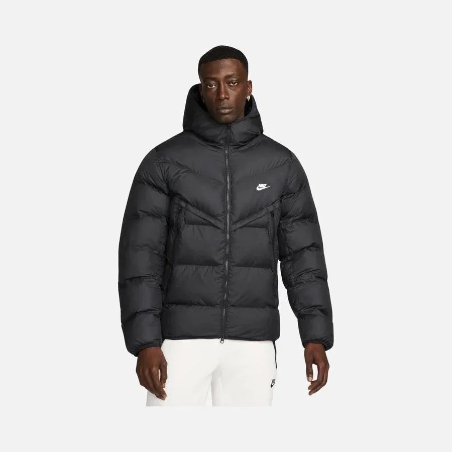 Мужская куртка Storm-Fit Windrunner Primaloft с капюшоном Nike, Черный