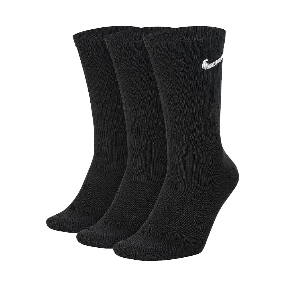 Носки Nike Everyday Lightweight, 3 пары, чёрный
