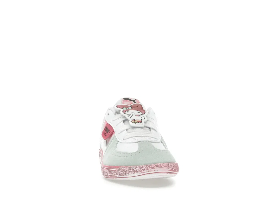 Детские кроссовки с принтом Puma Palermo Puma Puma White/Magic Rose — фото 2