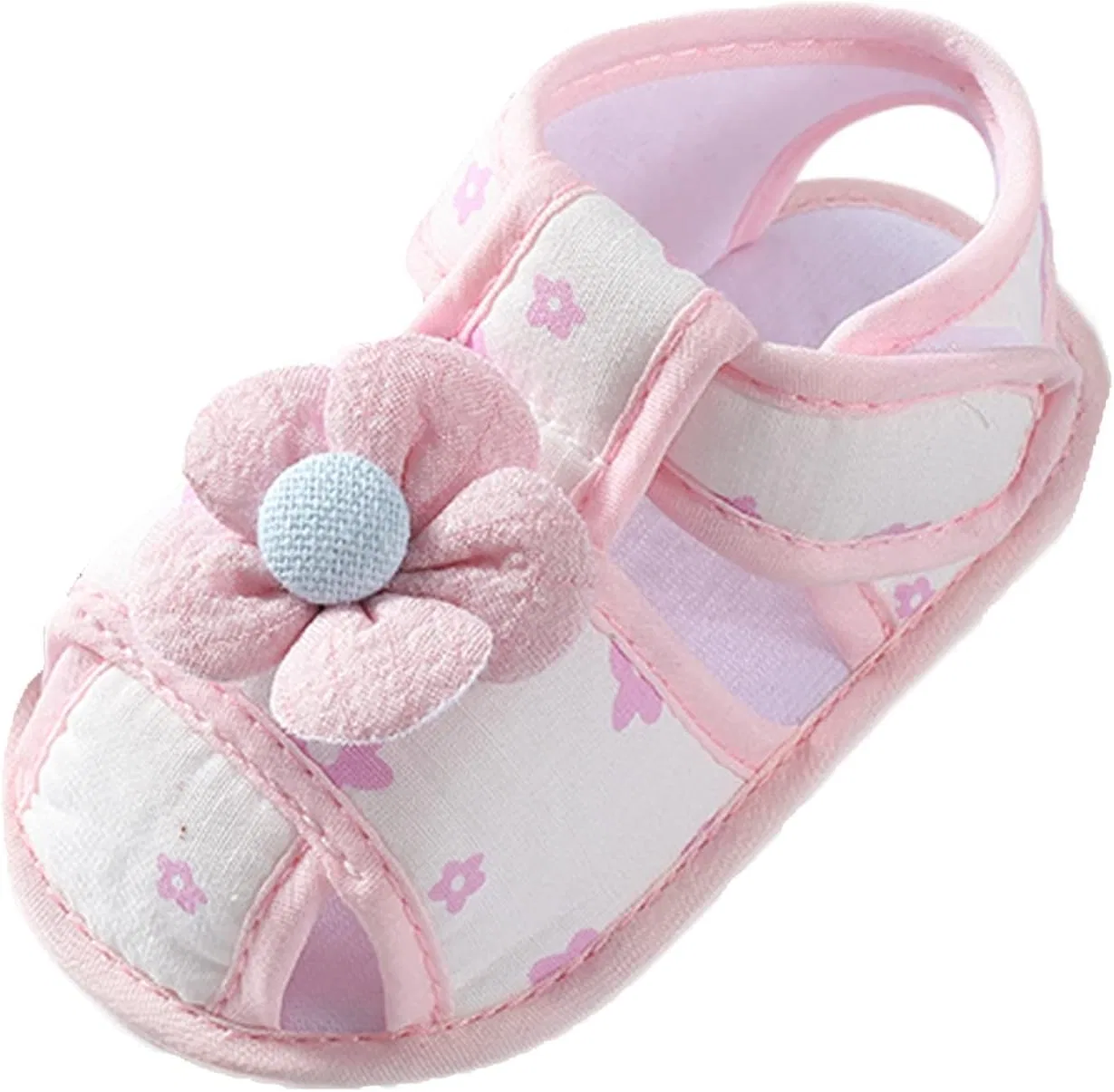 Детские босоножки для девочек с бантом, тай-дай, First Walkers, Pink