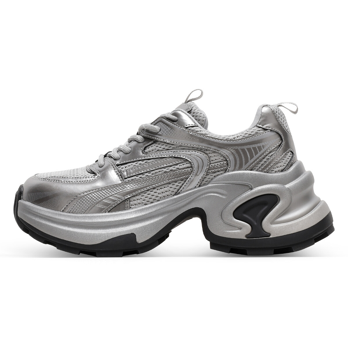 

Кроссовки C°BANNER Chunky Sneakers Women's Low-top Gunmetal, цвет Gunmetal