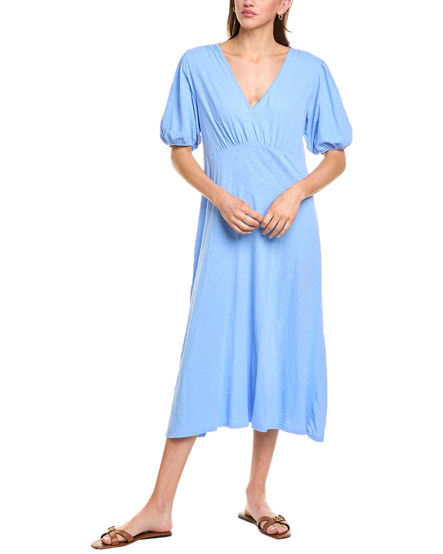 

Бархатное миди-платье Velvet by Graham & Spencer, синий