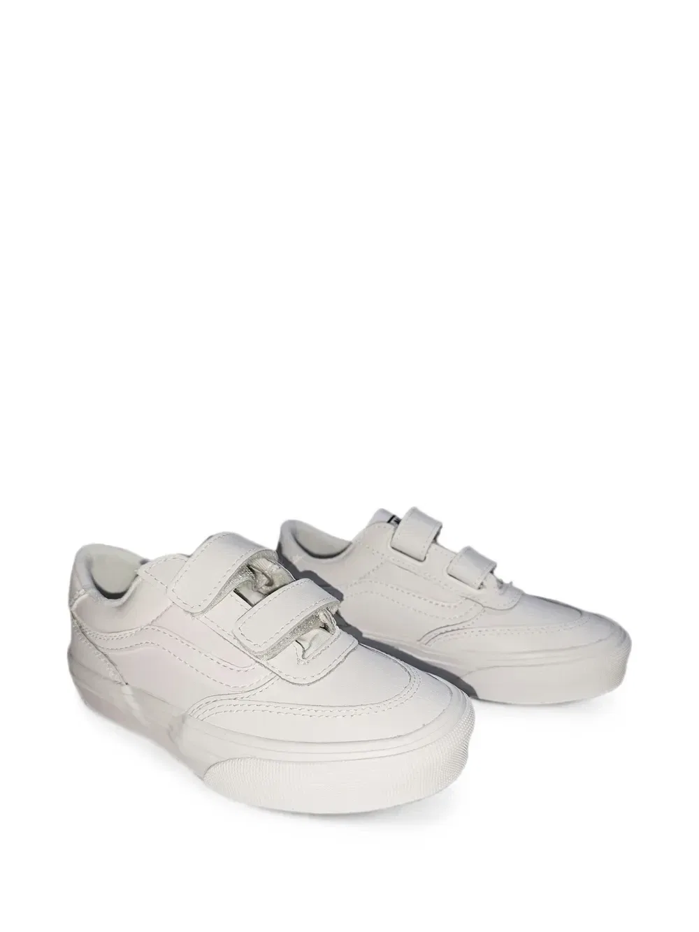 Кроссовки Brooklyn LS V на липучках Vans Kids, белый