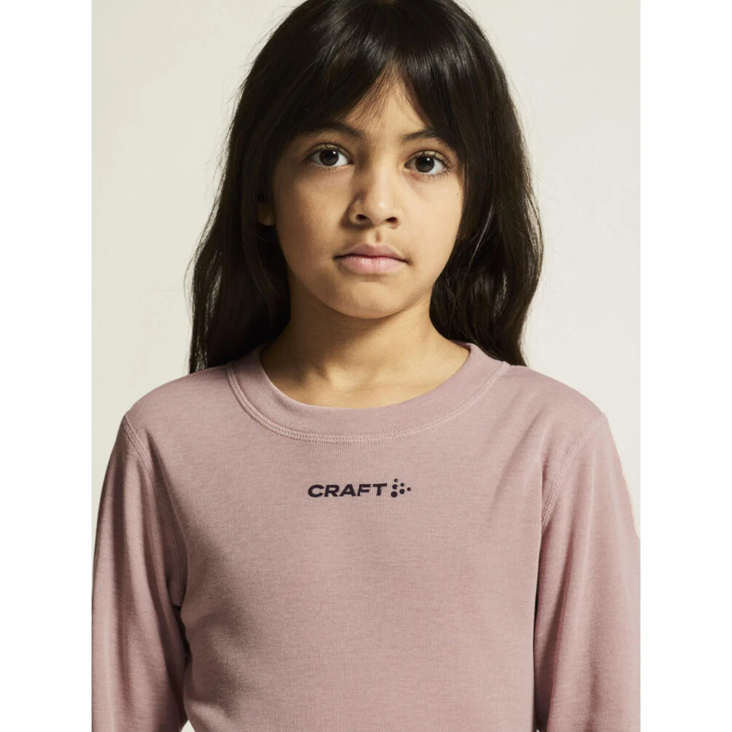 Детский термокомплект с начесом Core Warm Baselayer Set Jr Craft, Rosa — фото 3