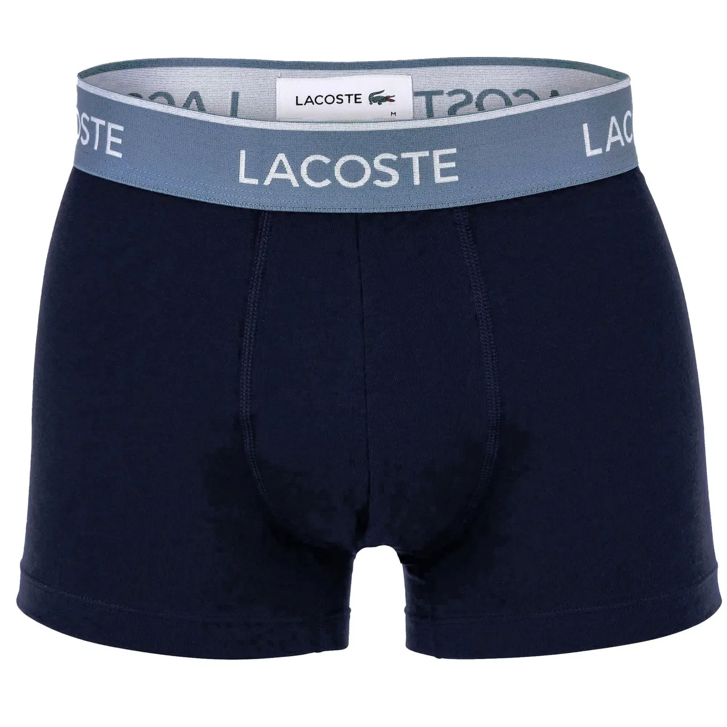 Трусы-боксеры комплект из 3 штук Lacoste, синий — фото 2