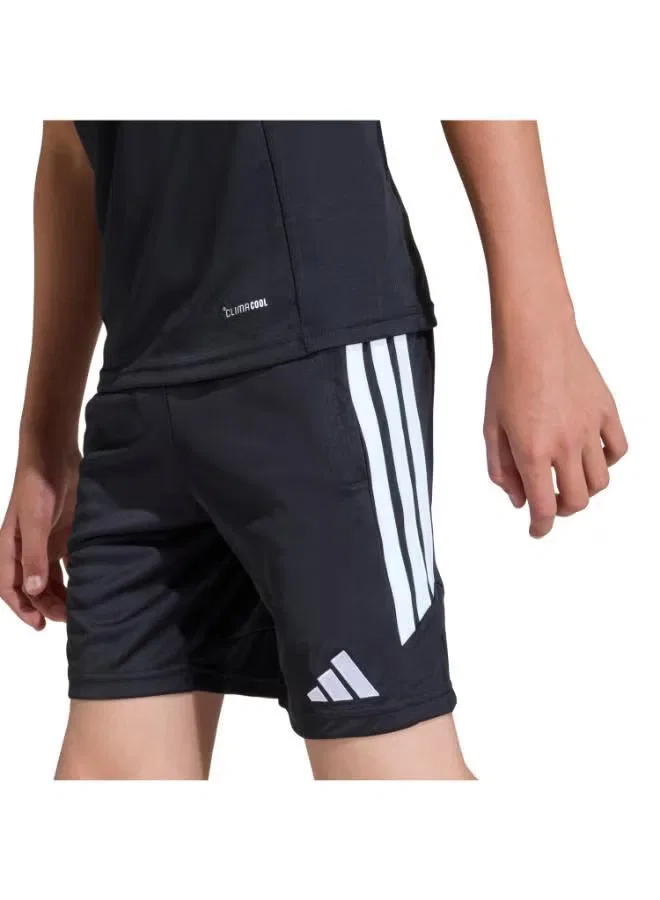 Шорты тренировочные детские Tiro26 League Adidas, черный — фото 4
