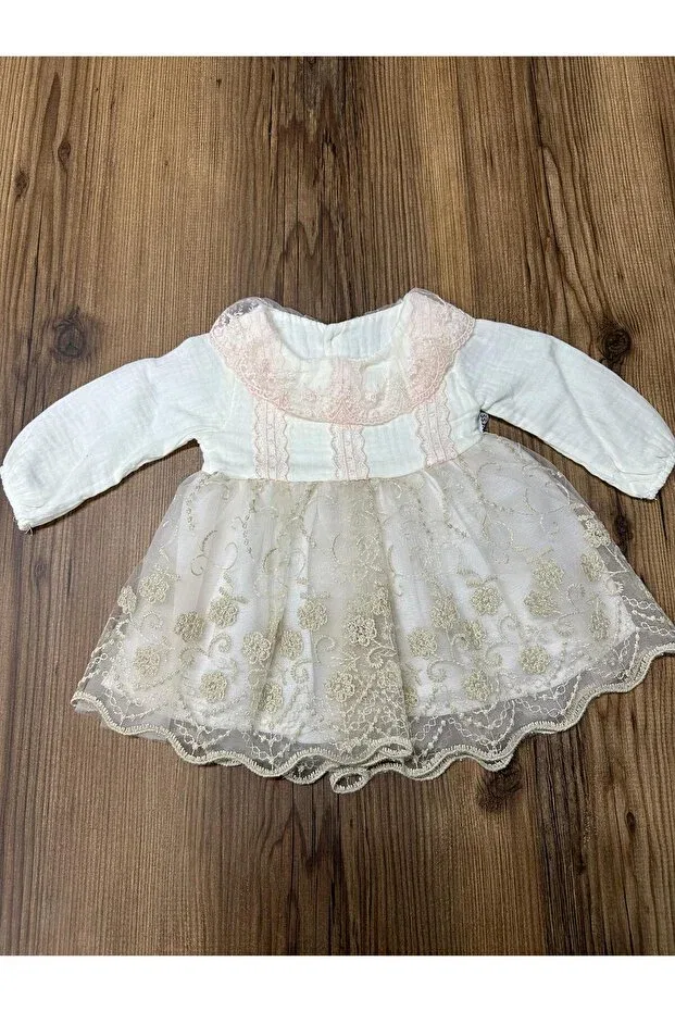 Детское платье для девочек с вышивкой Uslukids, Multicolor — фото 2