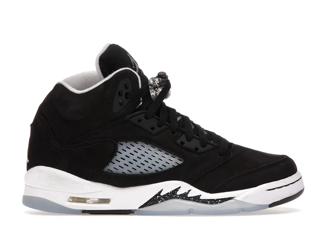 Детские кроссовки lifestyle с принтом Jordan 5 Retro Oreo Jordan, Black/Cool Gey-White