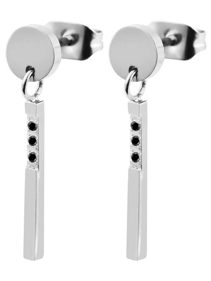 

Adeliás Женский кулон - кулон из нержавеющей стали со стразами серебристого цвета