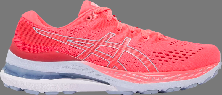 Кроссовки wmns gel kayano 28 wide 'blazing coral mist' Asics, розовый - фото