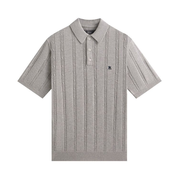 

Поло Kith Tilden Polo, Light Heather Grey