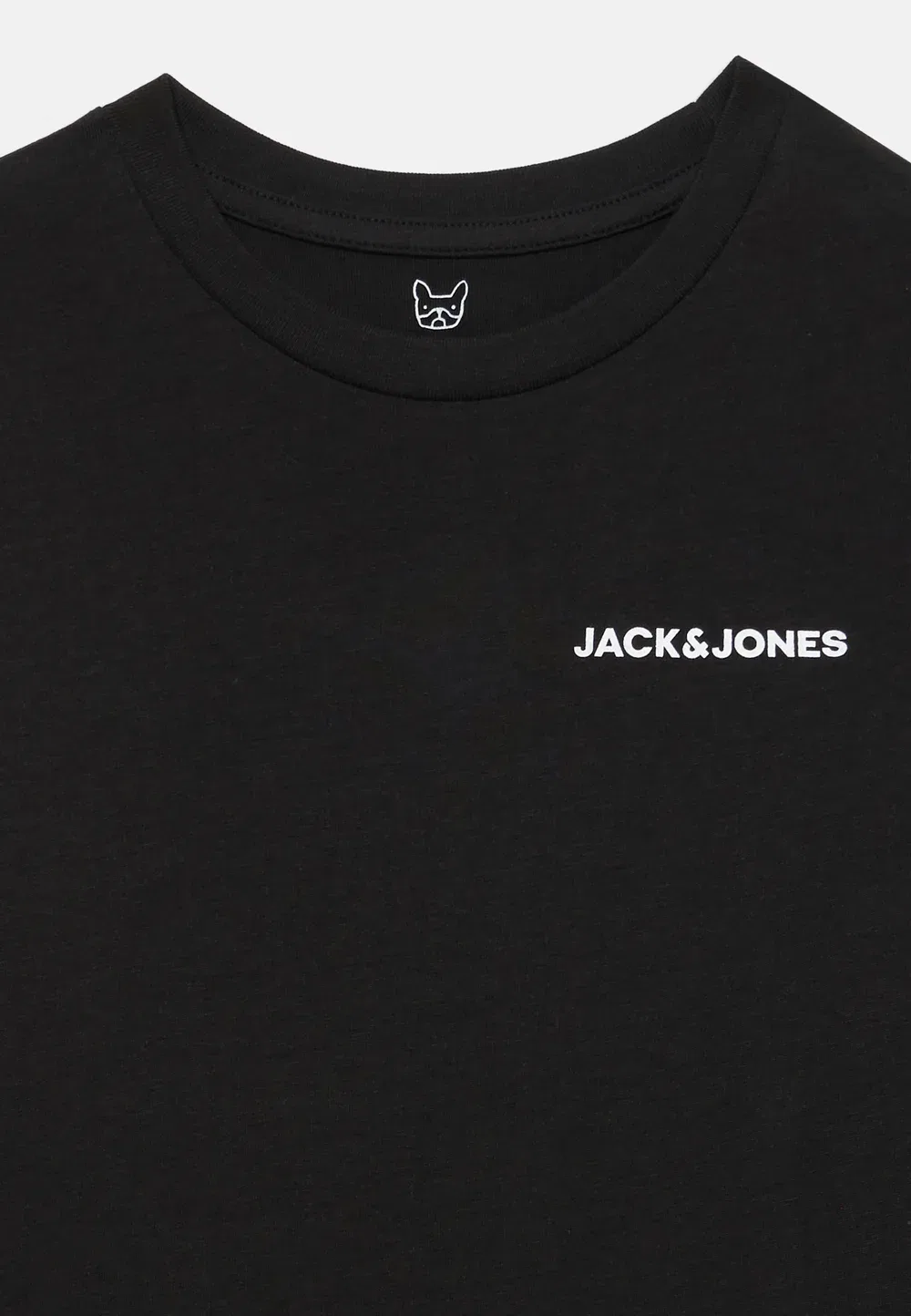 Комплект из 3 футболок Jjkai с круглым вырезом и длинными рукавами Jack & Jones Junior, Black/White/Navy — фото 4