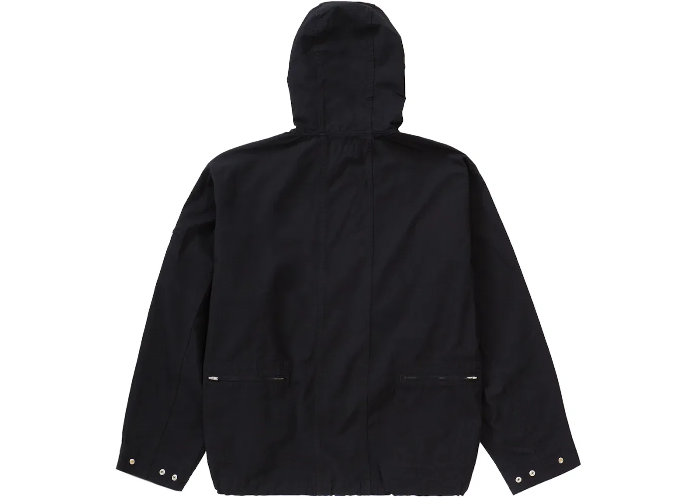Мужская куртка-анорак хлопковая Supreme Anorak, Black — фото 2