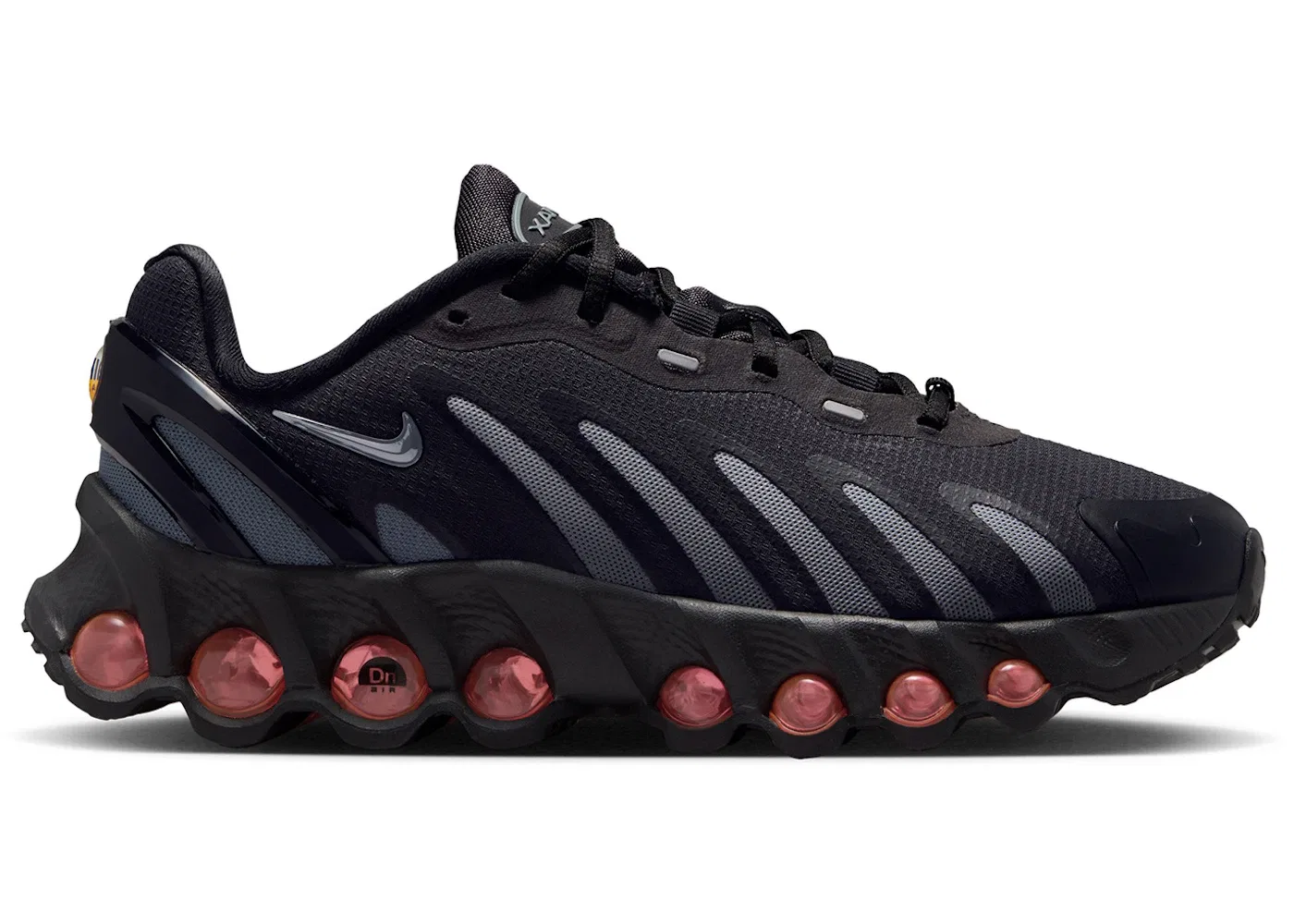 Детские кроссовки Lifestyle Nike Air Max Dn8, Black/Light Smoke Grey/Bright Crimson/Cool Grey
