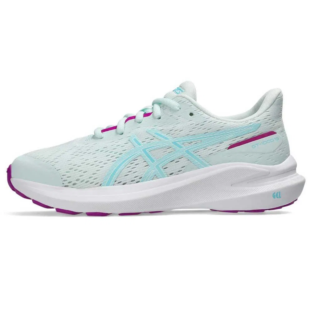 Детские кроссовки для девочек с LITETRUSS GT-1000 13 GS ASICS, Bright Cyan Relaxing Sea — фото 3