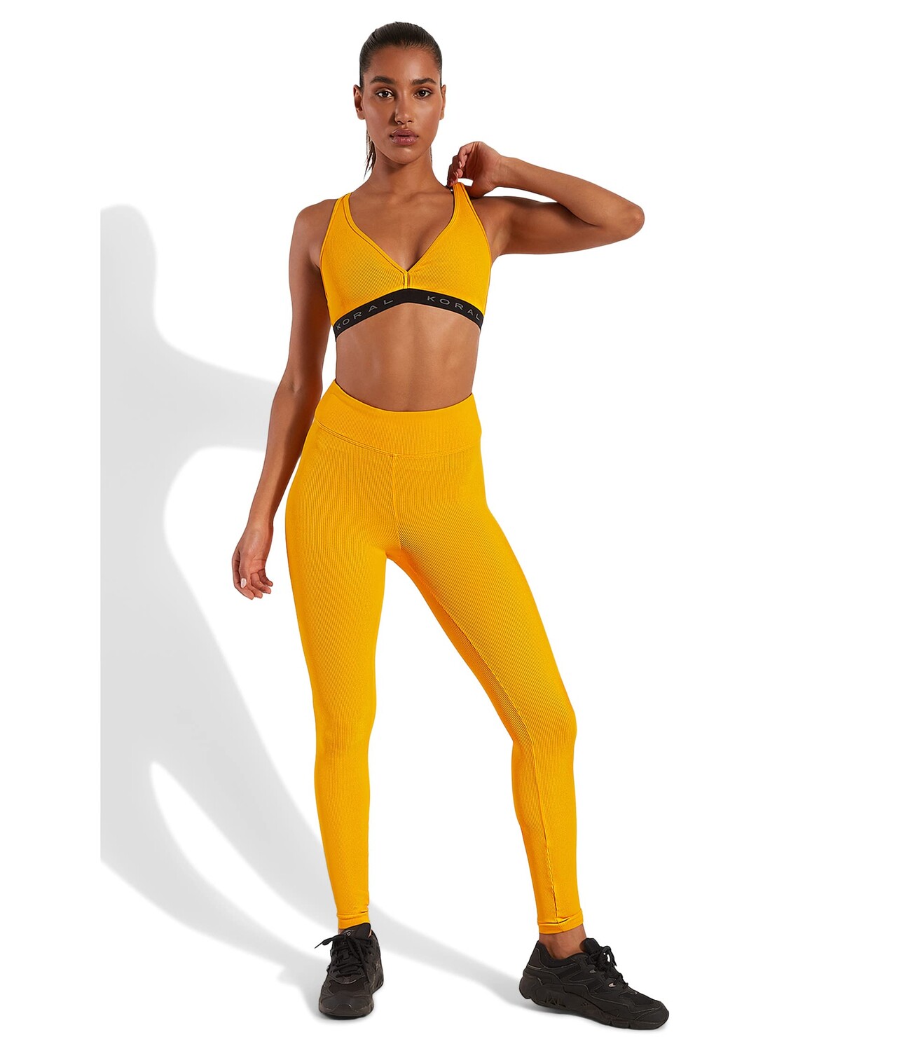 

Леггинсы Koral, Exceed Rib High-Rise Leggings