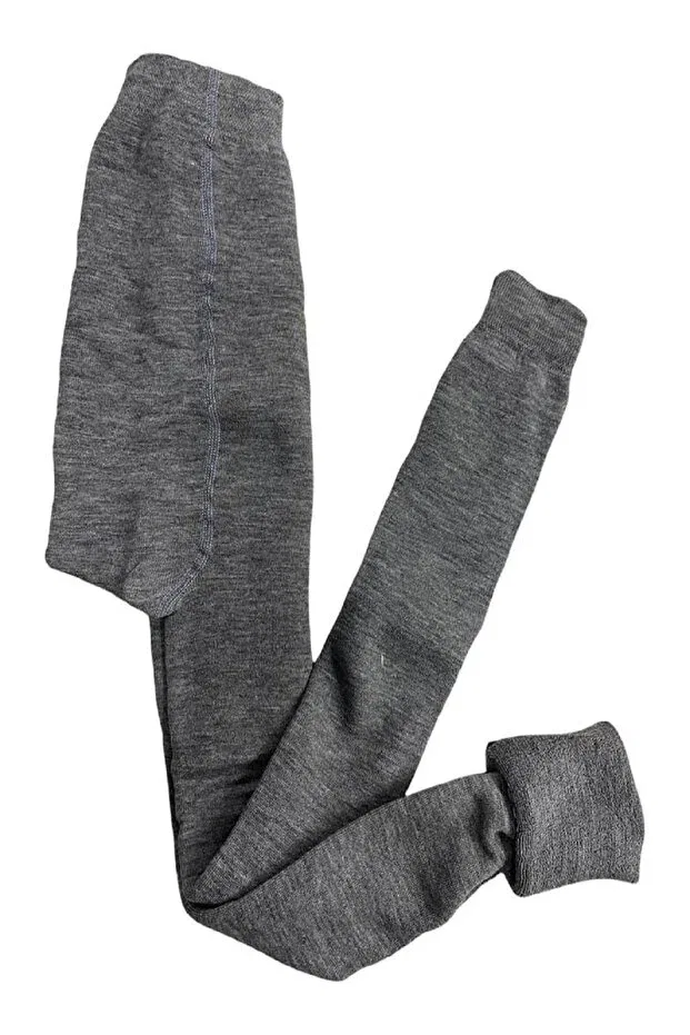 Детские леггинсы для девочек махровые Ervanur, Anthracite