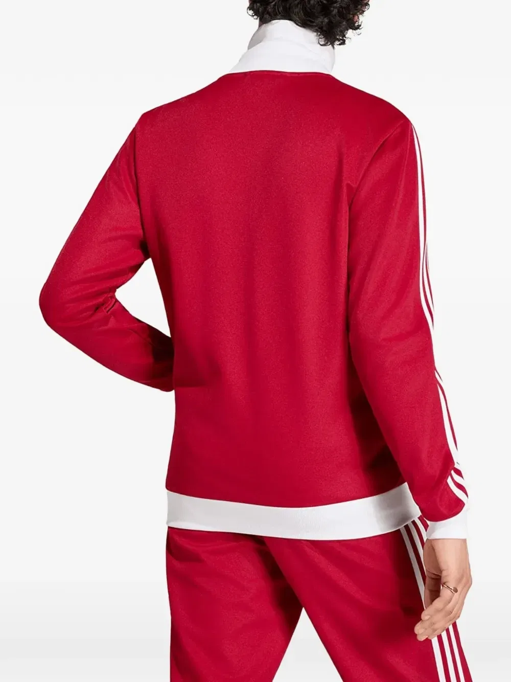 Классическая спортивная куртка Adidas, красный — фото 3