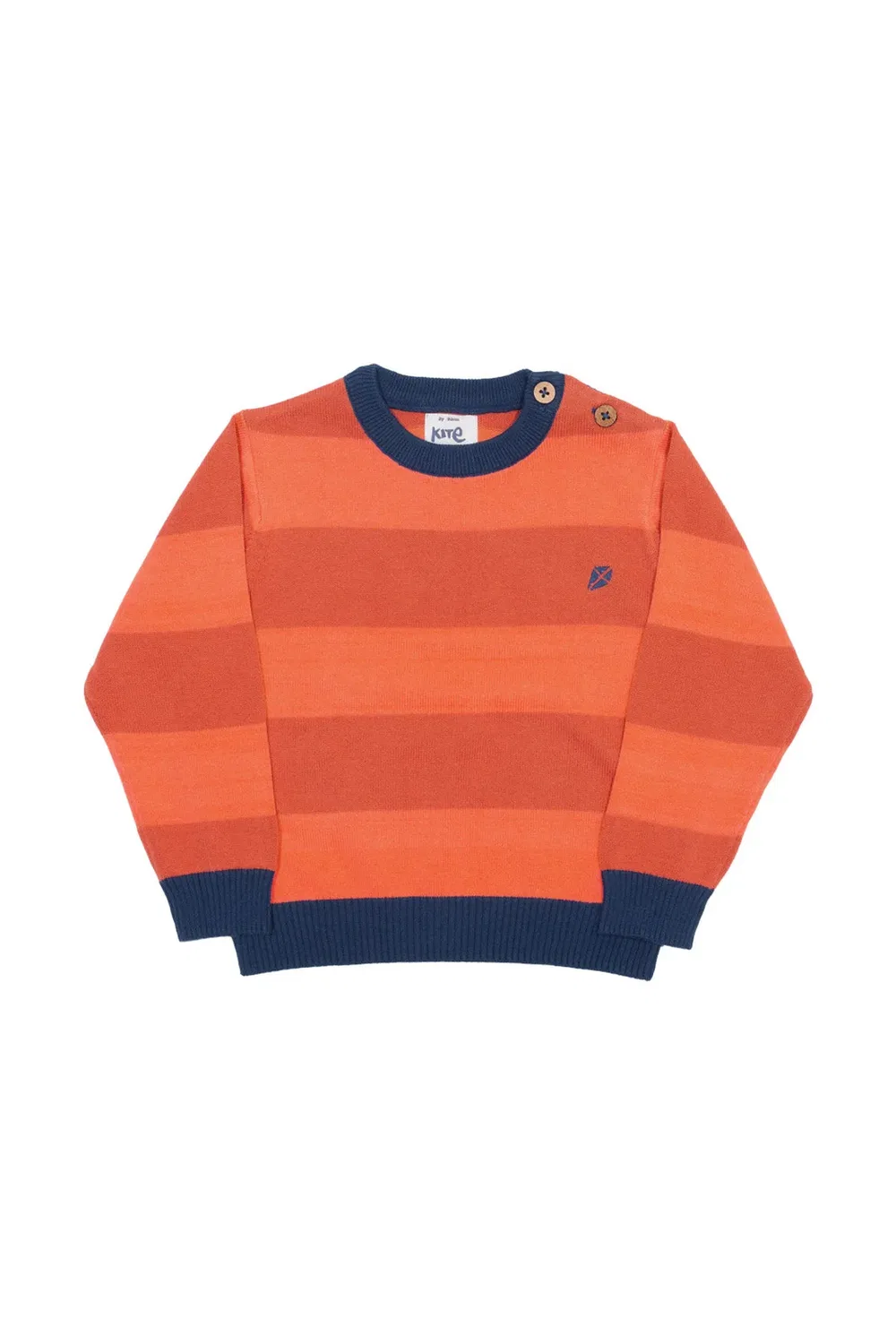 Свитшот в полоску Sunset Stripe Kite, Orange