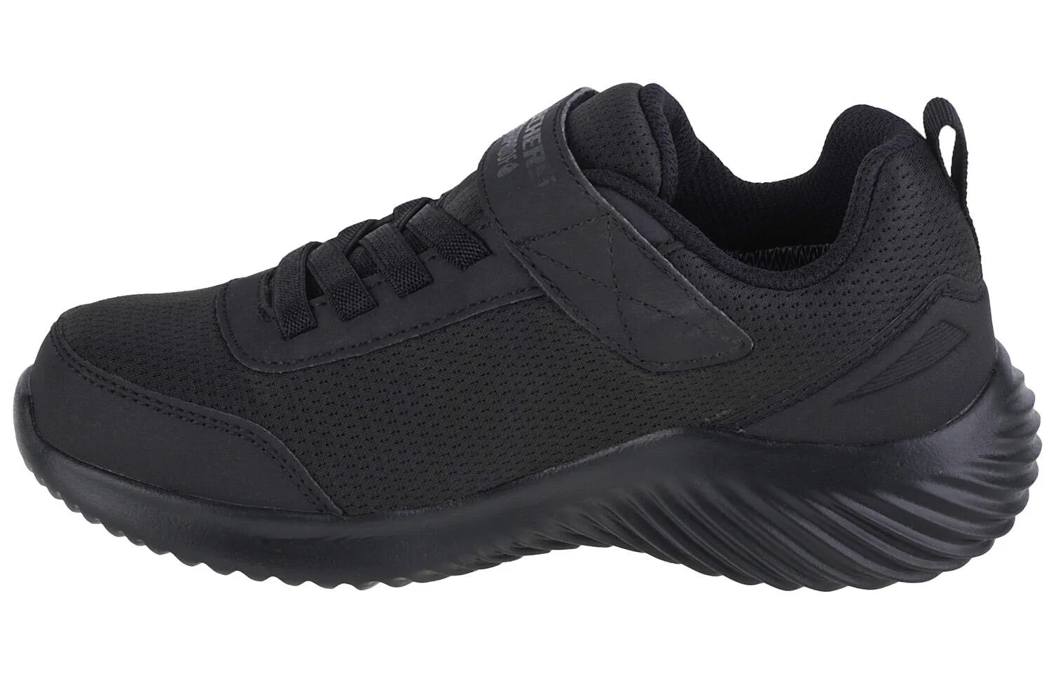 Детские кроссовки для мальчиков с технологией Lightweight Bounder-Dripper Drop Skechers, Schwarz — фото 2