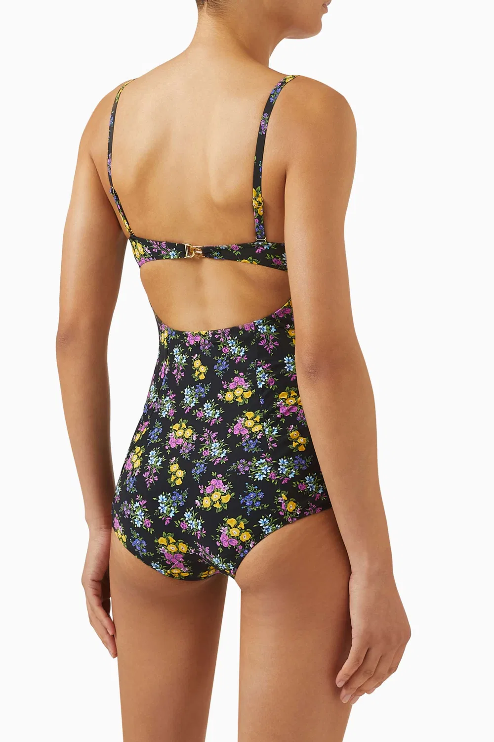 Купальник слитный с цветочным принтом Dolce & Gabbana — фото 3