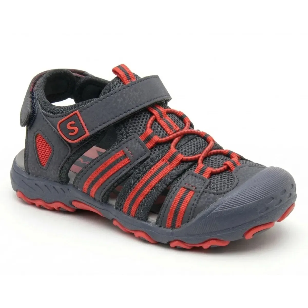 Детские закрытые летние сандалии спортивные Myshoestore, Black