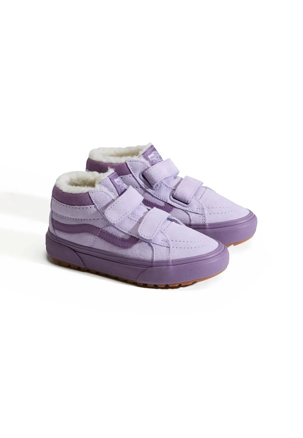 Утепленные ботинки Sk8-Mid reissue на липучках. Унисекс - зимние ботинки Vans, Medium Purple — фото 2