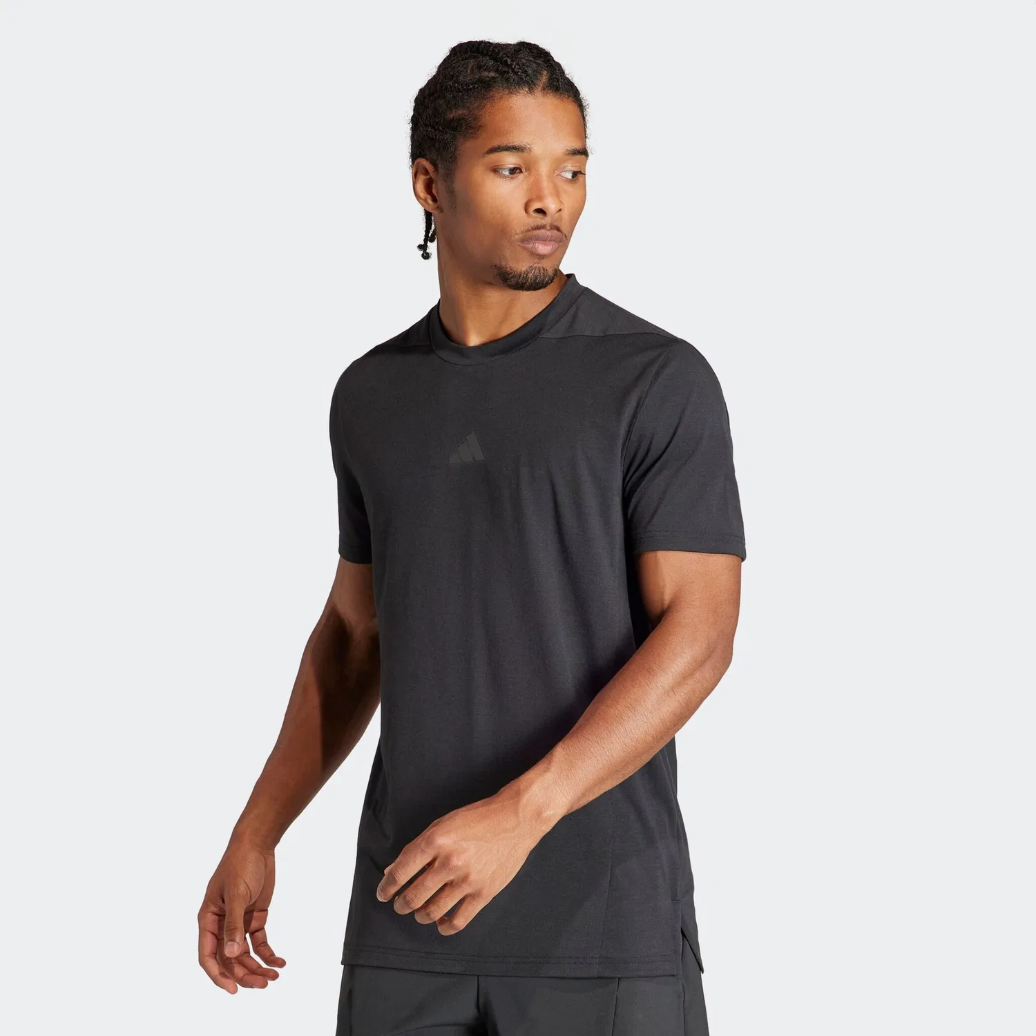 Мужская футболка с круглым вырезом AEROREADY Adidas Performance, Black