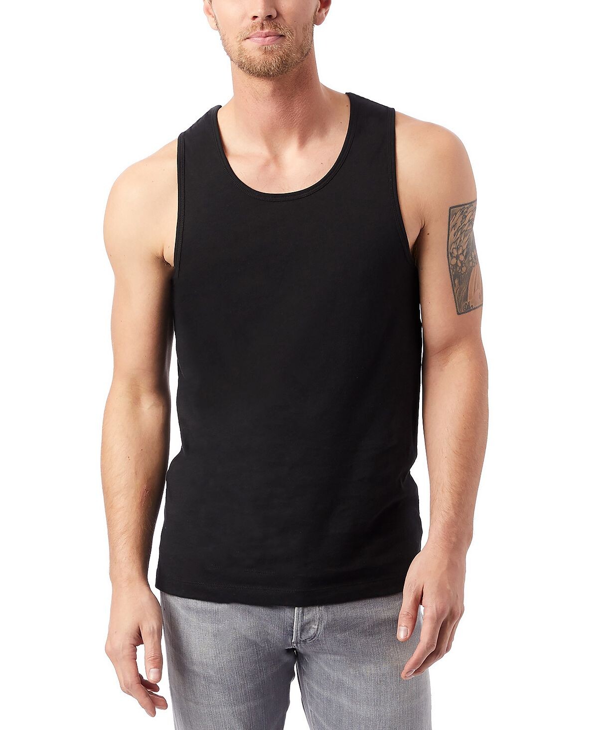 

Мужская майка большого и высокого роста Alternative Apparel, черный