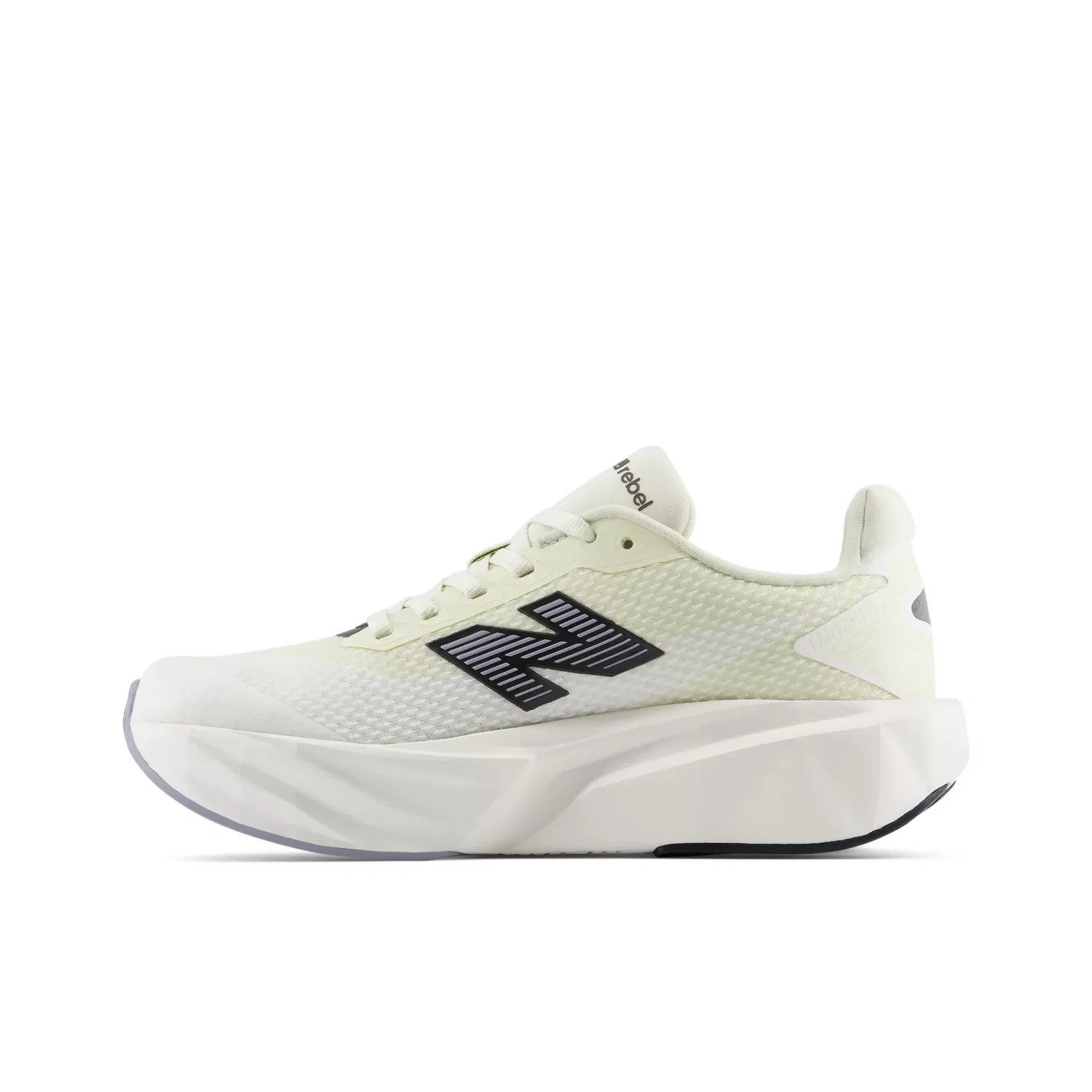 Детские кроссовки легкие с шнуровкой FuelCell Rebel New Balance, Pistachio Butter With Sea Salt And Digital Mist — фото 3