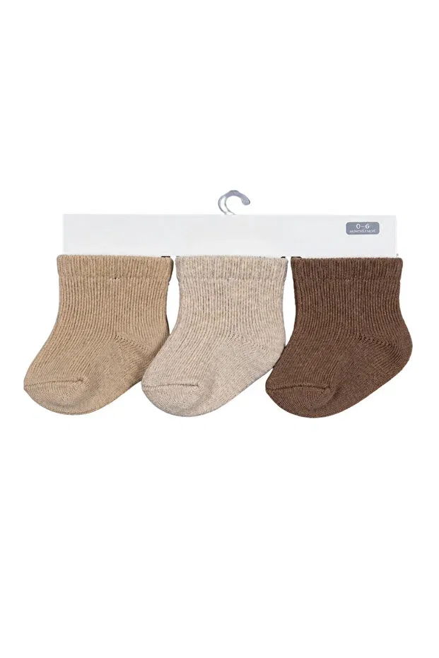 Детские носки для мальчиков с принтом Olay Socks, Brown