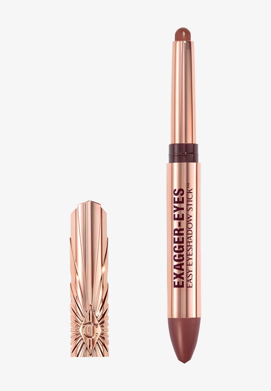 Карандаши для теней Exagger-Eyes Easy Eyeshadow Sticks - тени для век Charlotte Tilbury, 9 Cocoa Cherry Sculpt, 1.6 гр