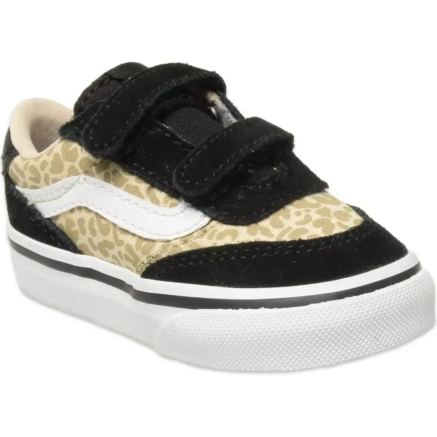 Кроссовки с принтом Brooklyn Ls V Vans, Черно-розовый — фото 4