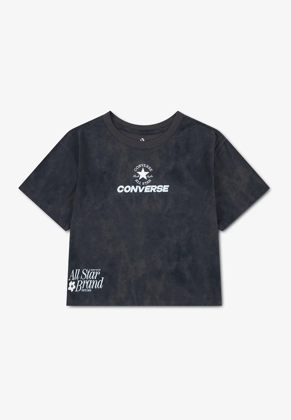 Футболка свободного кроя с принтом - футболка с принтом Converse, Dark Matter