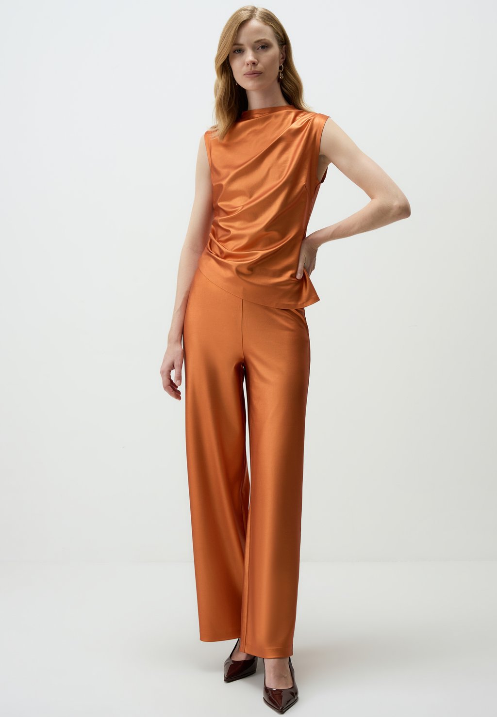 

Брюки FLOWY WIDE-LEG Jimmy Key, оранжевый