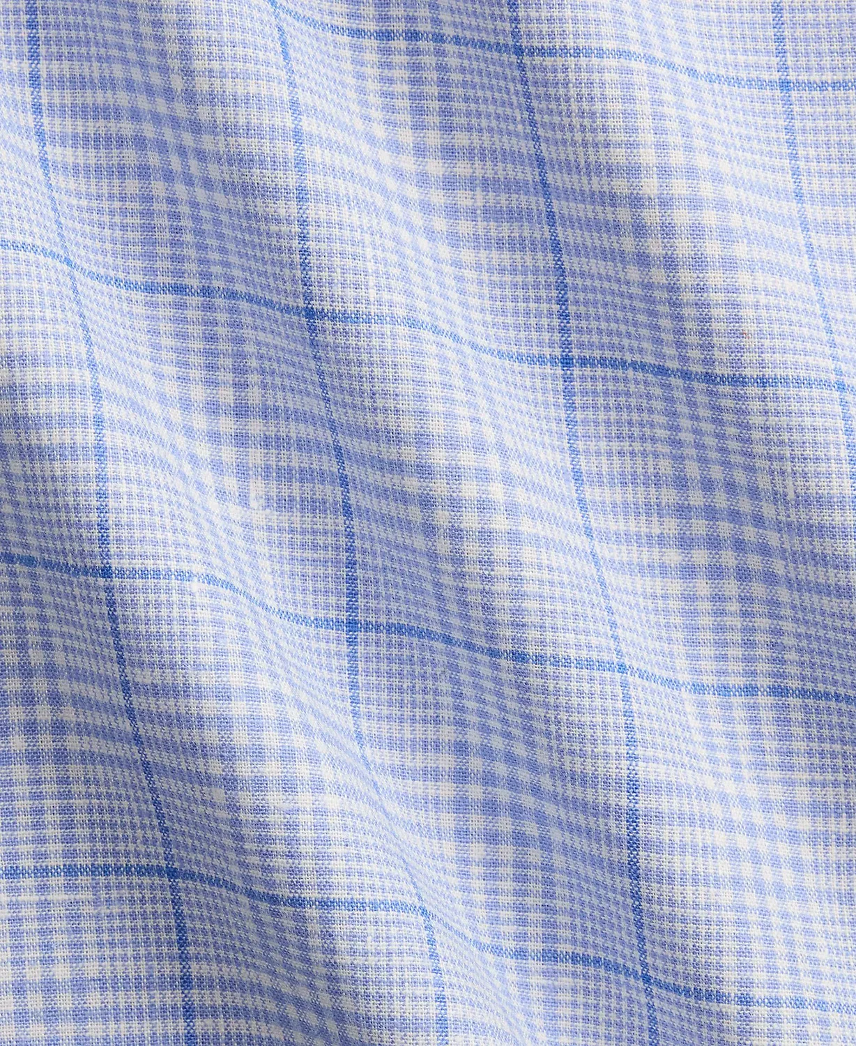 Мужская льняная рубашка Slim Fit Polo Ralph Lauren, Azul Grisáceo — фото 4