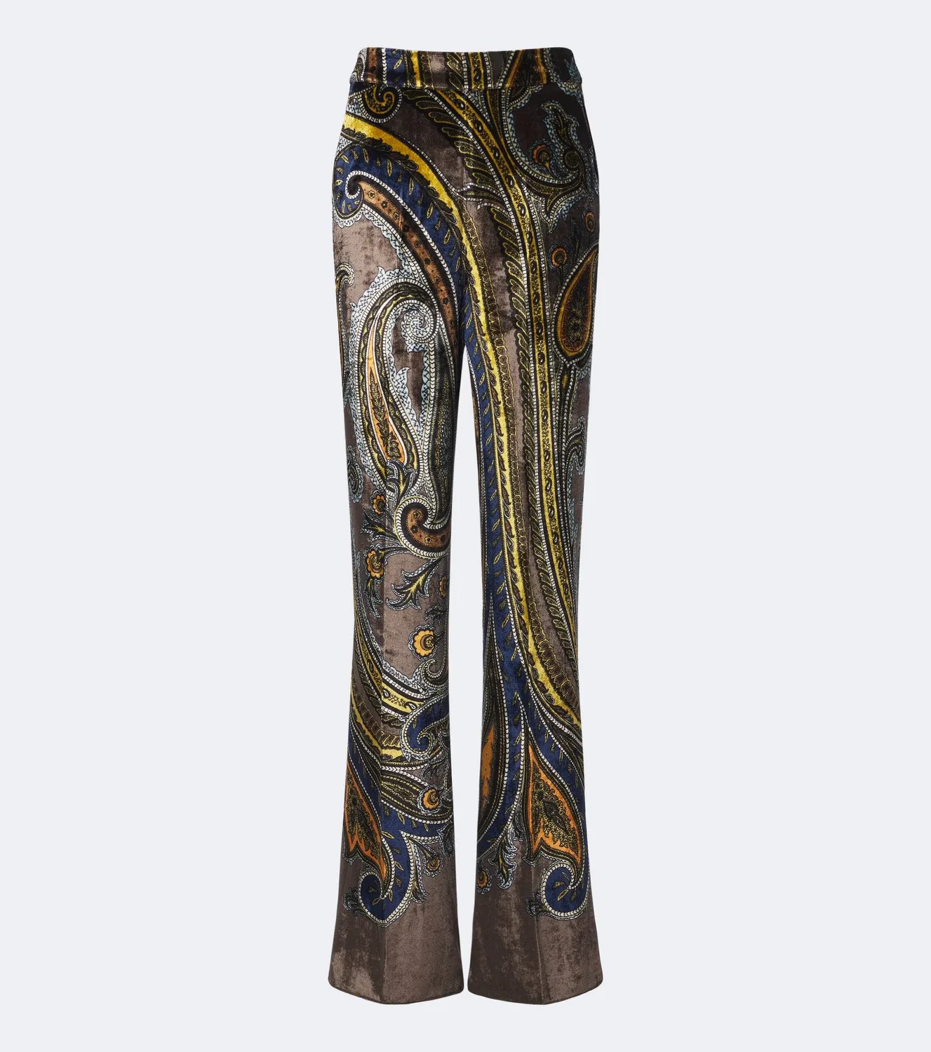 Брюки-клеш с узором пейсли, Etro, мультиколор