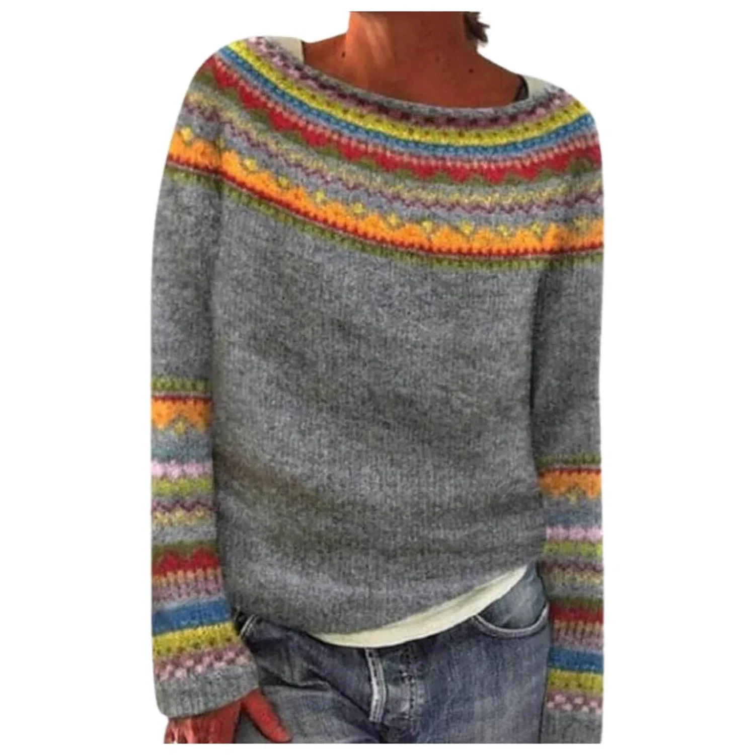 Женский свитер с длинным рукавом Christmas Jumper, Yellow