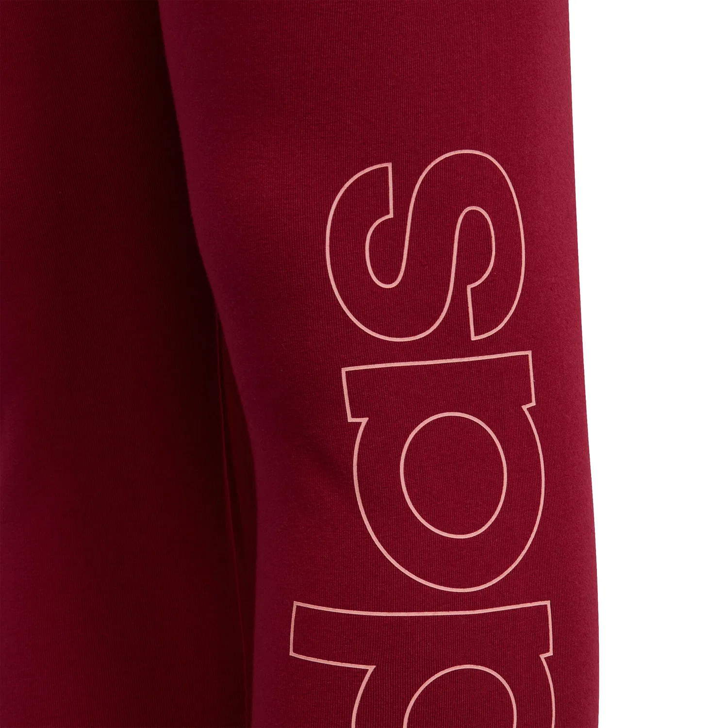 Детские леггинсы с принтом adidas Essentials Adidas, Rot Bordeaux Rosa — фото 4