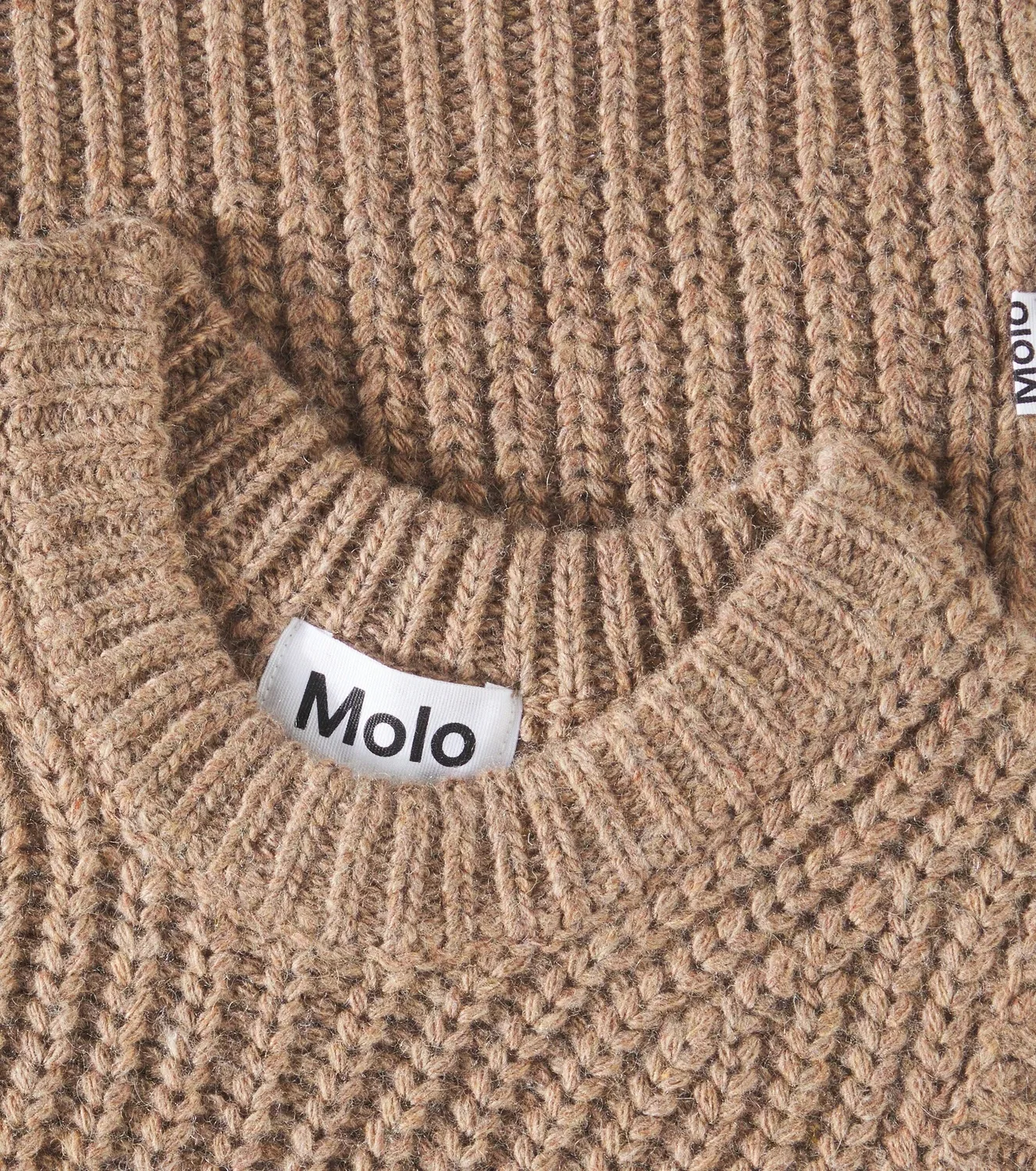Жилет из смесовой шерсти Molo, коричневый — фото 2