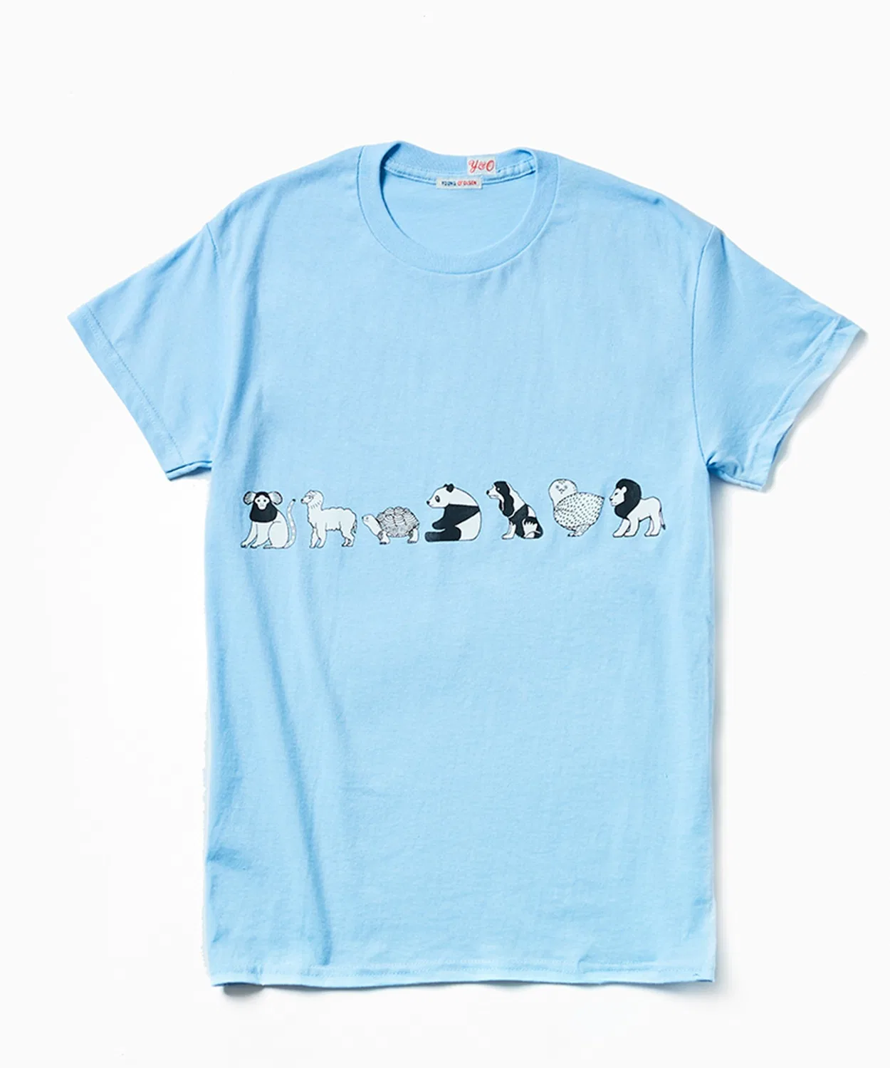 Детская футболка с принтом YOUNG&OLSEN The DRYGOODS STORE Adventure World, Blue