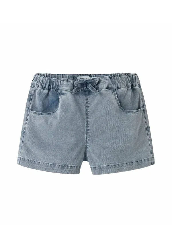 Шорты джинсовые Bow detail Name It, Light Blue Denim, светло-голубой — фото 3
