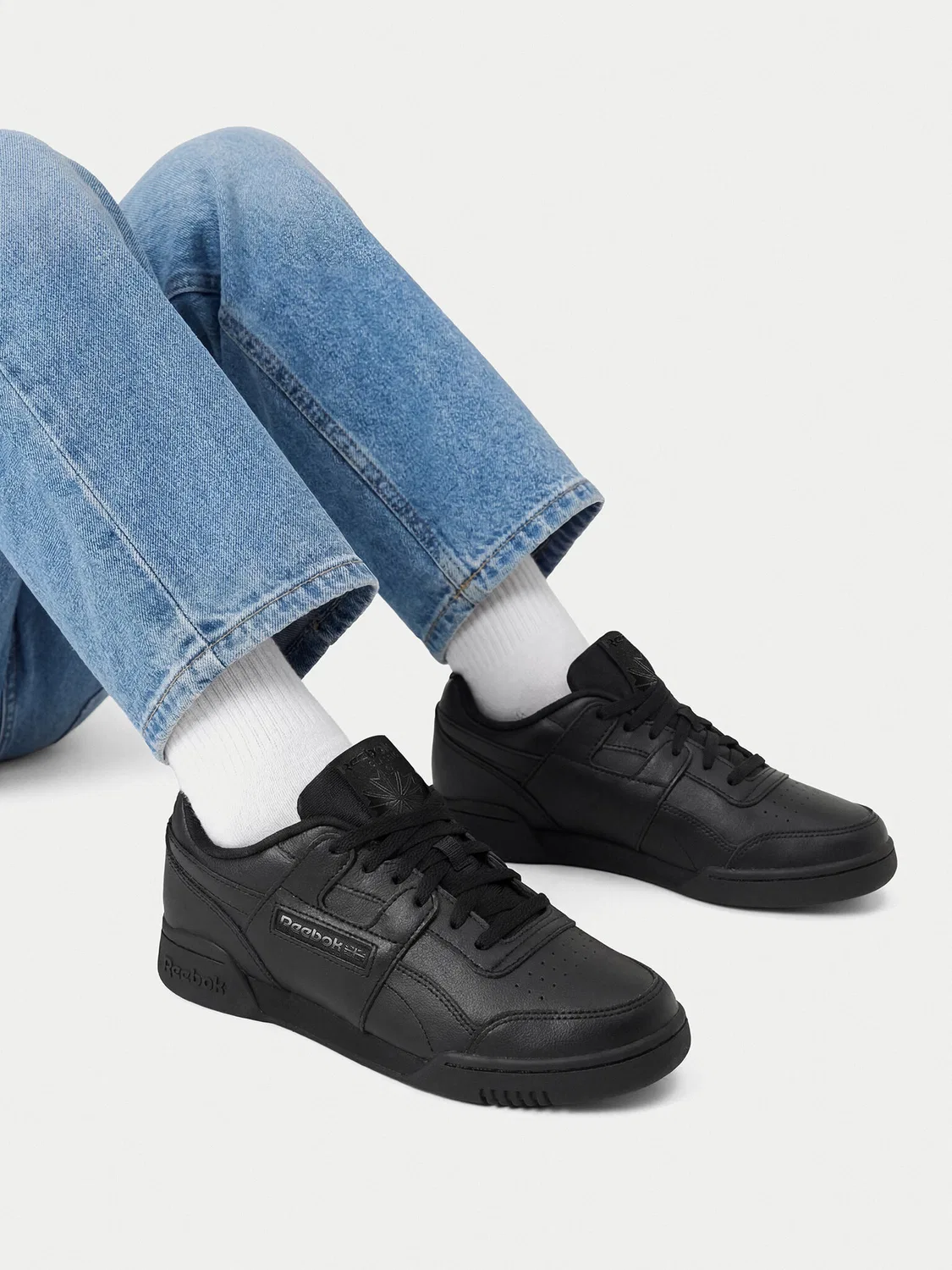 Кроссовки Reebok PLUS для мальчика, черные