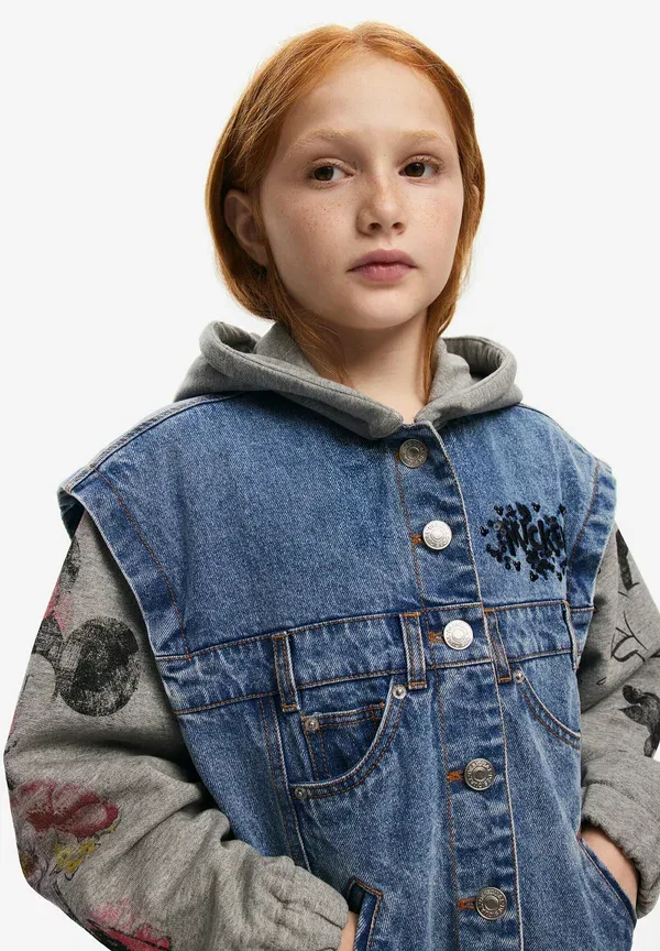 Джинсовая куртка Desigual, синий — фото 3