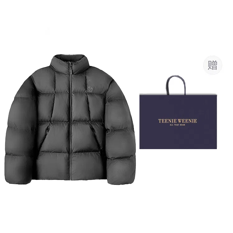 Детский пуховик Little Volcano Down Jacket Teenie Weenie Men, Black Shopping Bag