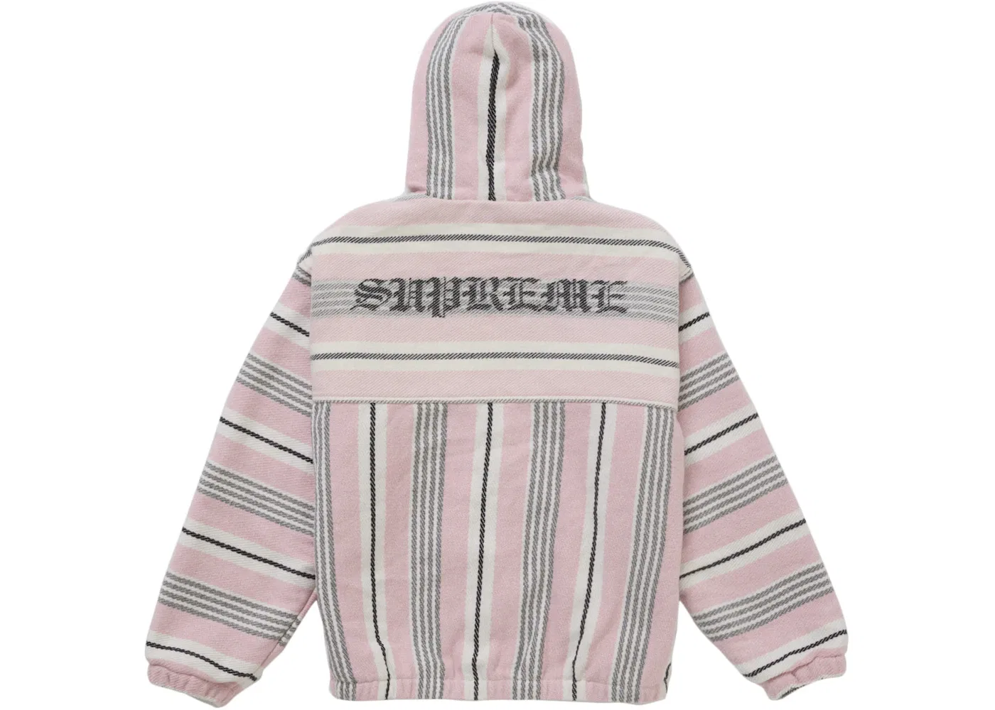 Мужская куртка с капюшоном с принтом Jacket Supreme, Pink — фото 2