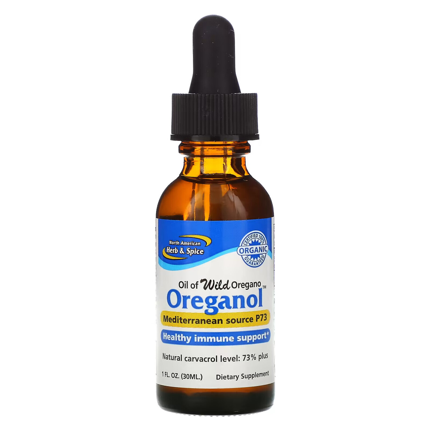 

North American Herb & Spice, Wild Oregano, масло орегано, 30 мл (1 жидкая унция)
